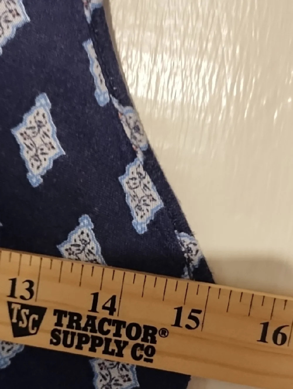 Pink Republic Navy Maxi Dress with Coral Center Border - Picture 5 of 8